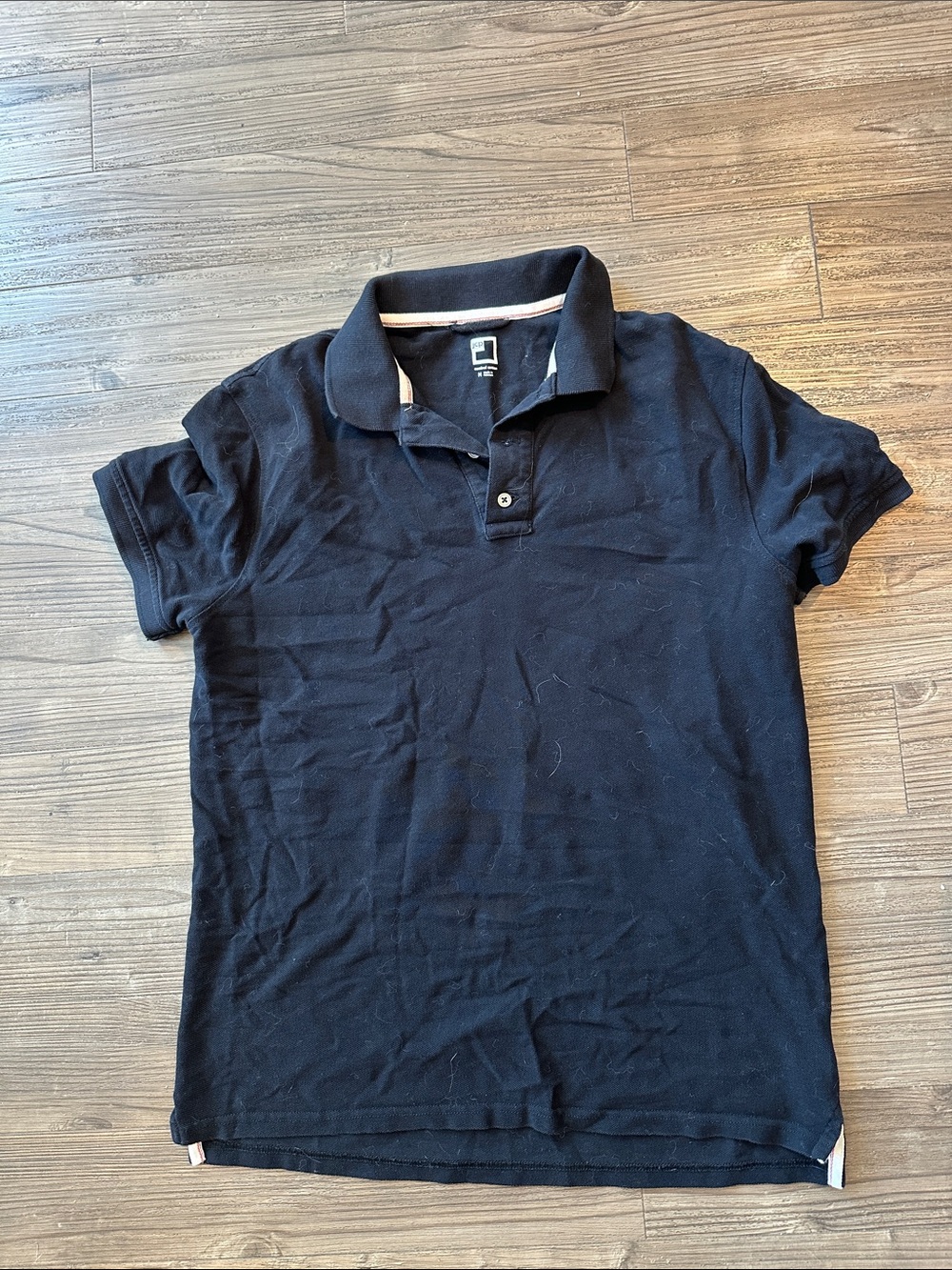jcpenney Men's Black Polo Shirt